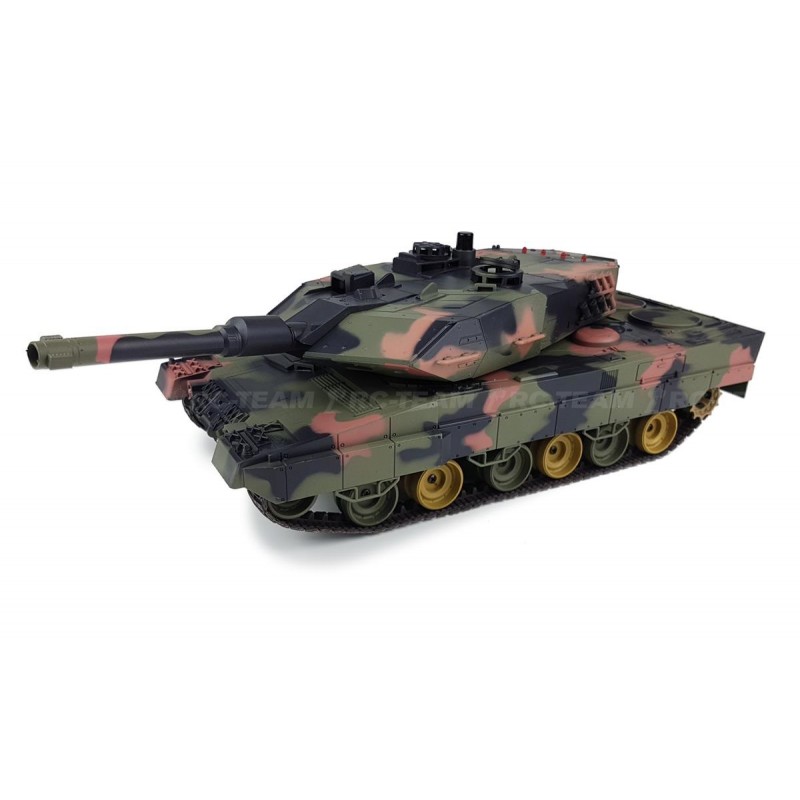 HENG LONG Czołg Leopard II A5 1/24 2.4GHz (działko ASG/IR/dźwięk)