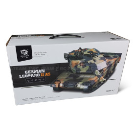 HENG LONG Czołg Leopard II A5 1/24 2.4GHz (działko ASG/IR/dźwięk)