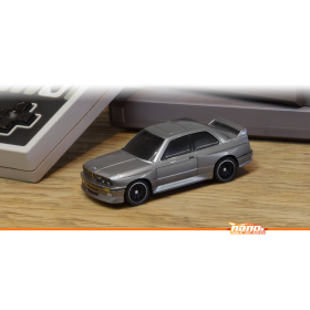 HPI RACING Nano-TTR BMW M3 Ravaglia Dark Silver RTR-X 1/64