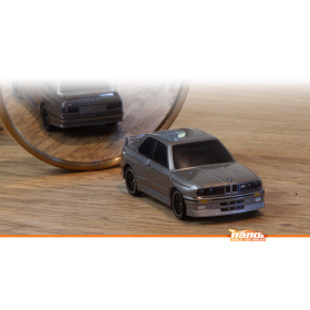 HPI RACING Nano-TTR BMW M3 Ravaglia Dark Silver RTR-X 1/64