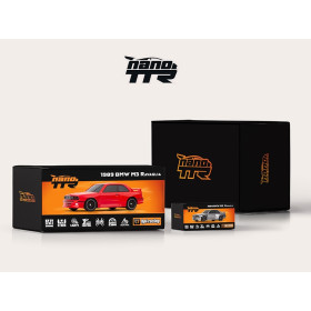 HPI RACING Nano-TTR BMW E30 M3 Ravaglia Red RTR-X 1/64