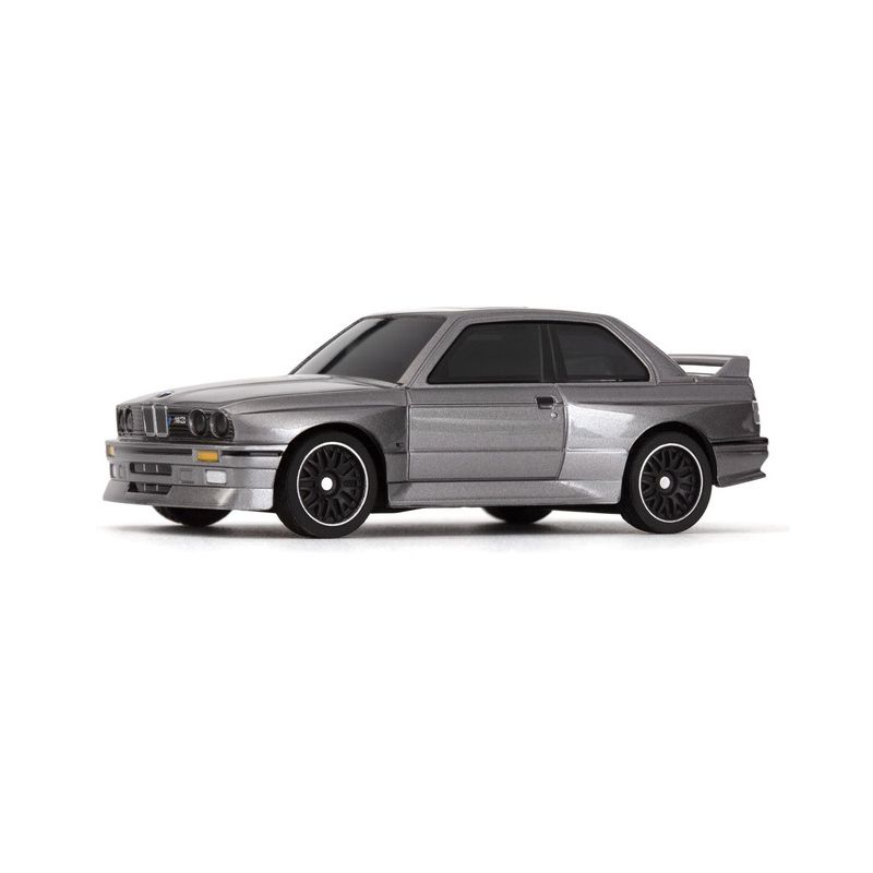HPI RACING Nano-TTR BMW E30 M3 Ravaglia Dark Silver RTR-X 1/64