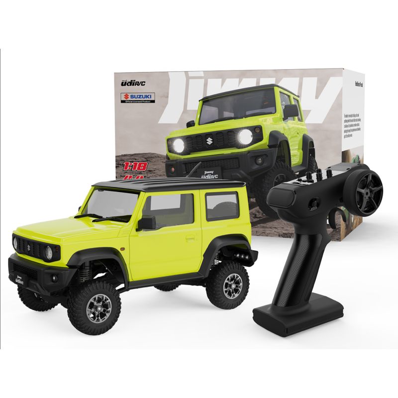 UDI RC Suzuki Jimny 1/24 Crawler 4WD (Zielony) + Oświetlenie LED