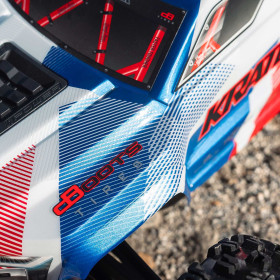 ARRMA Kraton 6S V6 BLX 1:8 4WD RTR (Niebieski)