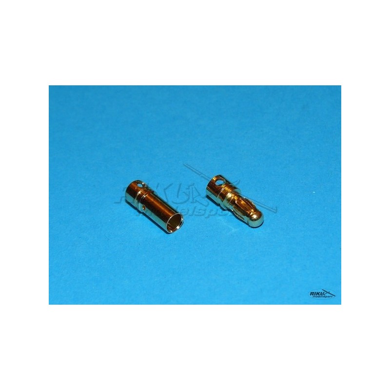 RMS Konektory typu Banan / Gold 3,5mm (wtyk + gniazdo) (Magazyn 3)