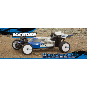 MAVERICK Microbe 1/24 2WD Buggy RTR (Niebieski)
