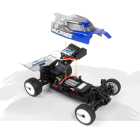 MAVERICK Microbe 1/24 2WD Buggy RTR (Niebieski)