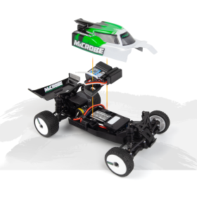 MAVERICK Microbe 1/24 2WD Buggy RTR (Zielony)