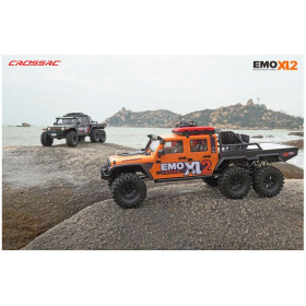 CROSS-RC EMO XL2 Jeep Wrangler 6x6 1/8 RTR Brushless (Orange)