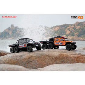 CROSS-RC EMO XL2 Jeep Wrangler 6x6 1/8 RTR Brushless (Orange)