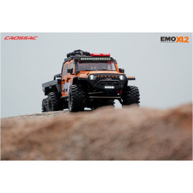CROSS-RC EMO XL2 Jeep Wrangler 6x6 1/8 RTR Brushless (Orange)