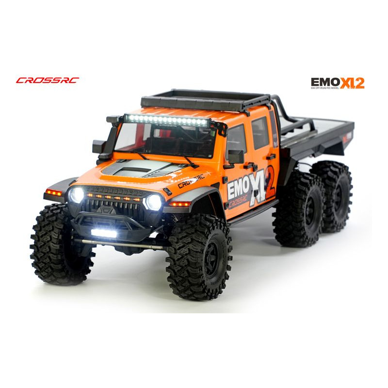 CROSS-RC EMO XL2 Jeep Wrangler 6x6 1/8 RTR Brushless (Orange)