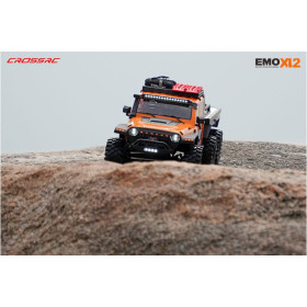 CROSS-RC EMO XL2 Jeep Wrangler 6x6 1/8 RTR Brushless (Orange)