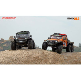 CROSS-RC EMO XL2 Jeep Wrangler 6x6 1/8 RTR Brushless (Orange)