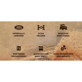 FMS Land Rover Discovery 1st gen. FCX24M 1/24 RTR (Camel Trophy)