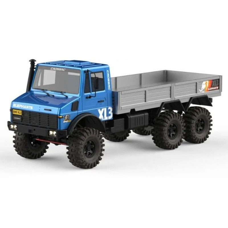 CROSS-RC EMO XL3 Unimog 6x6 1/8 RTR 775 (Niebieski)