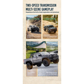 FMS Toyota Tacoma RTR 1/24 (Niebieski)