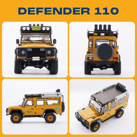 FMS Land Rover Defender 110 FCX10 Scaler 1/10 RTR (RS) (Camel Trophy)