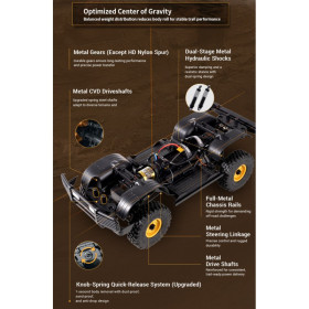 FMS Land Rover Discovery 1st-Gen. FCX10 Scaler 1/10 RTR (RS) (Camel Trophy)