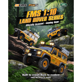 FMS Land Rover Discovery 1st-Gen. FCX10 Scaler 1/10 RTR (RS) (Camel Trophy)