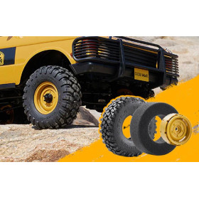 FMS Land Rover Discovery 1st-Gen. FCX10 Scaler 1/10 RTR (RS) (Camel Trophy)