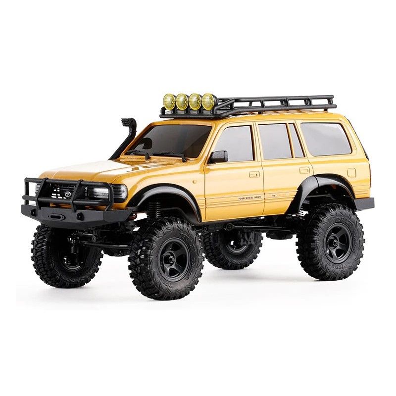 FMS Toyota LC80 FCX18 Scaler RTR 1/18 (Żółty)