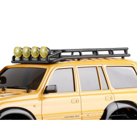 FMS Toyota LC80 FCX18 Scaler RTR 1/18 (Żółty)