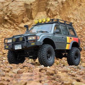 FMS Toyota LC80 FCX10 Scaler 1/10 RTR (RS) (Szary)