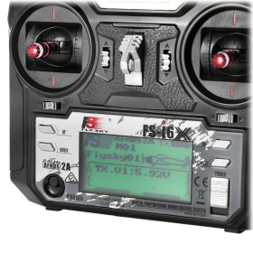 Nadajnik FLYSKY i6X 6-kan + Odbiornik FS-IA6B
