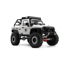 RGT Wrangler Rock Cruiser PRO V2 4WD 1/10 Roller - Metalowe mosty - Overdrive (Biały)
