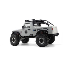 RGT Wrangler Rock Cruiser PRO V2 4WD 1/10 Roller - Metalowe mosty - Overdrive (Biały)