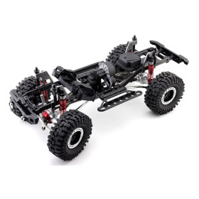 RGT Wrangler Rock Cruiser PRO V2 4WD 1/10 Roller - Metalowe mosty - Overdrive (Biały)
