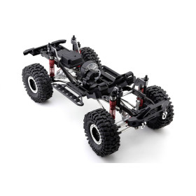 RGT Wrangler Rock Cruiser PRO V2 4WD 1/10 Roller - Metalowe mosty - Overdrive (Biały)