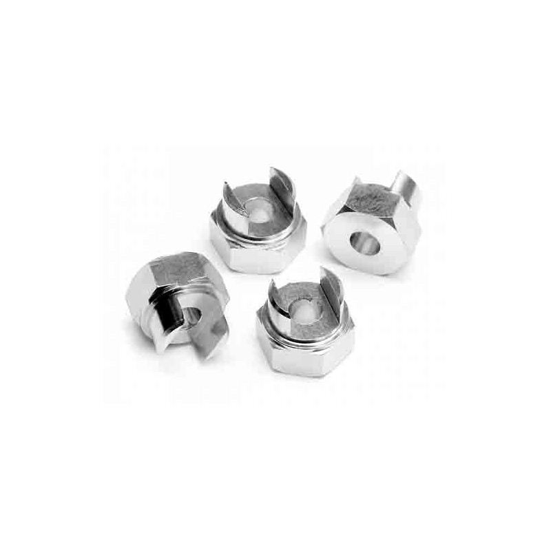 HOT BODIES ALLOY HEX HUB SILVER-MINIZILLA
