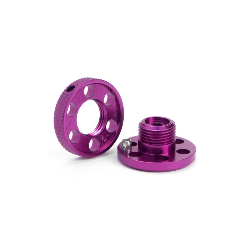 HPI RACING ALUMINIUM MOTOR MOUNT (PURPLE)