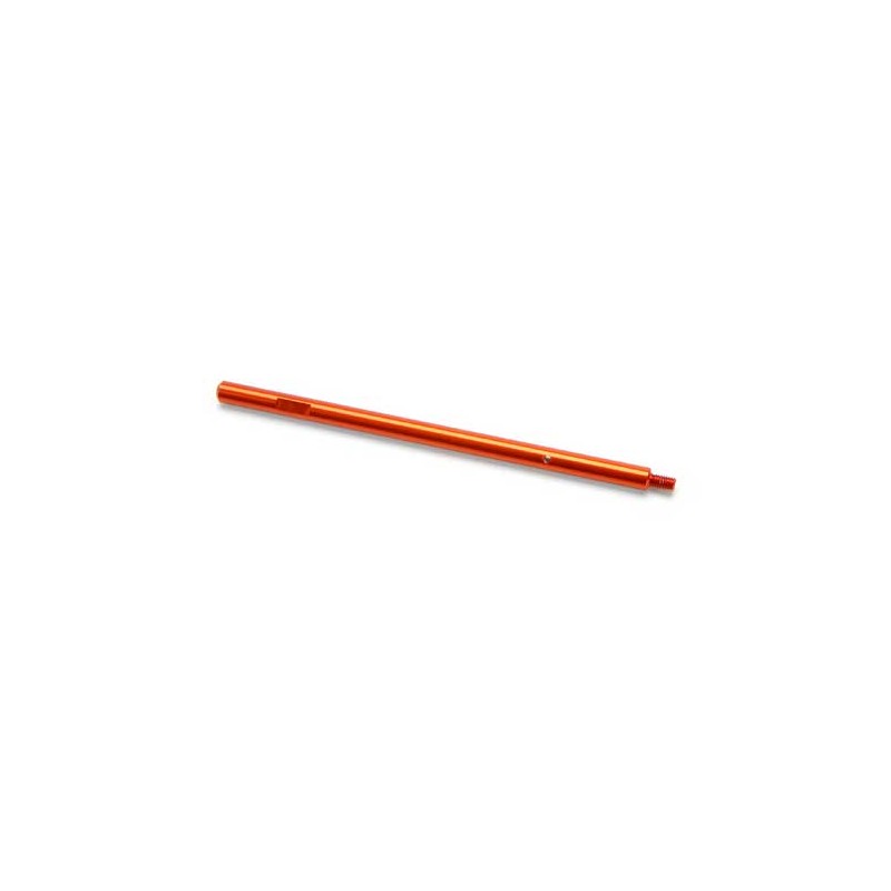 HPI RACING ALUMINIUM REAR AXLE SHAFT 6.3x130mm (ORANGE)