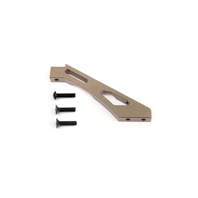 HPI RACING ALUMINUM FRONT BRACE (HARD ANODIZED)
