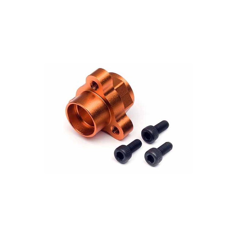 HPI RACING ALUMINUM GEAR DIFF HUB (ORANGE)