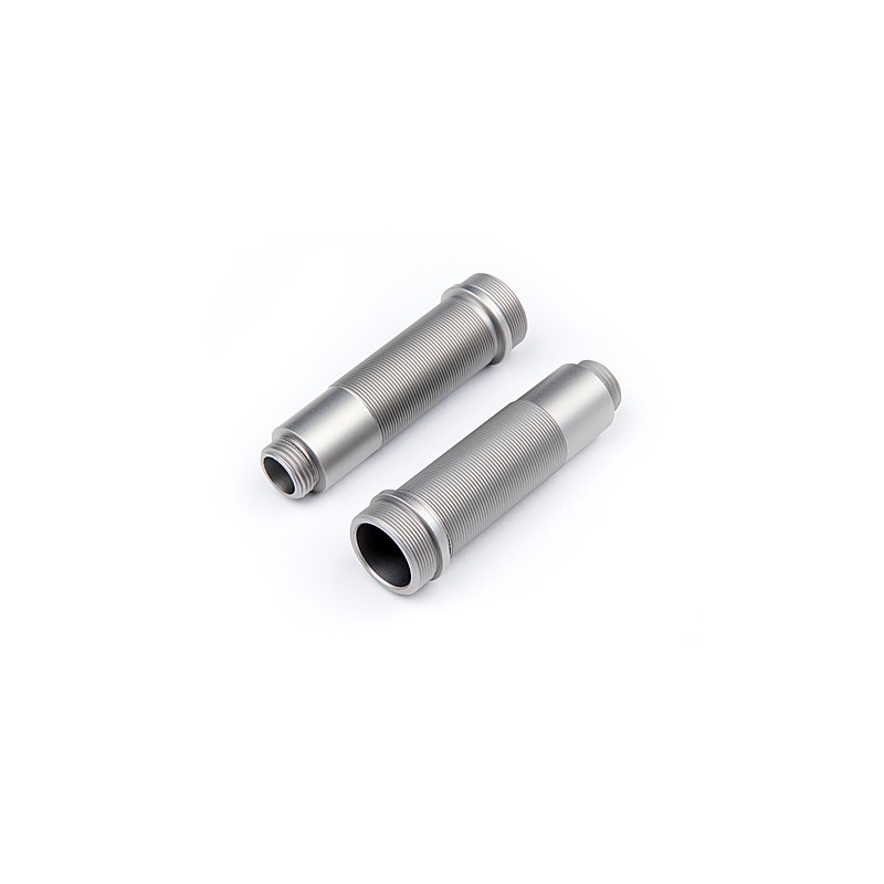 HPI RACING ALUMINUM SHOCK BODY SET (GUNMETAL/2PCS)