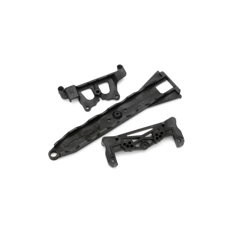 HPI RACING BATTERY BRACE/SHOCK TOWER SET (PRO 3)