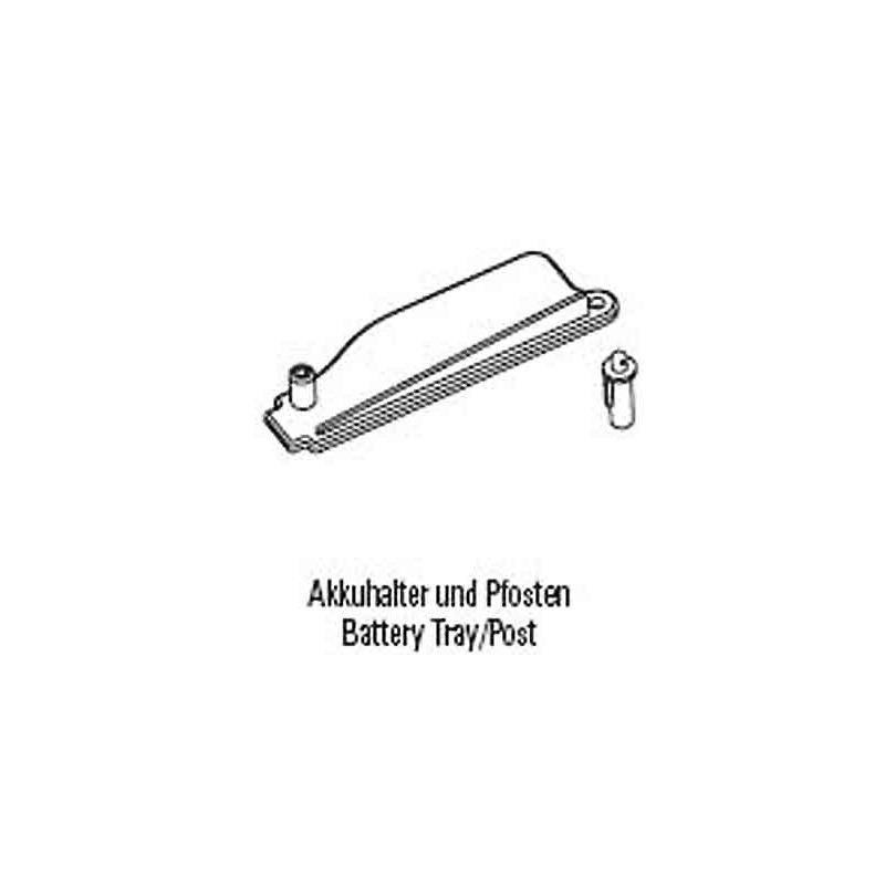 LRP BATTERY TRAY/POST