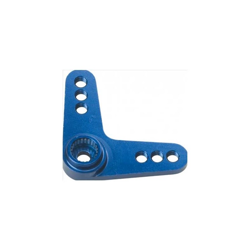 LRP Blue Aluminium Servo Arm Throttle/Brake - Sanwa/KO