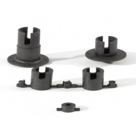 HPI RACING CARBON GRAPHITE OUTDRIVE/DRIVE CUP SET
