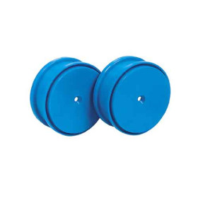 LRP Dish Wheels Blue (2 pcs.) - S18 RMT/NM