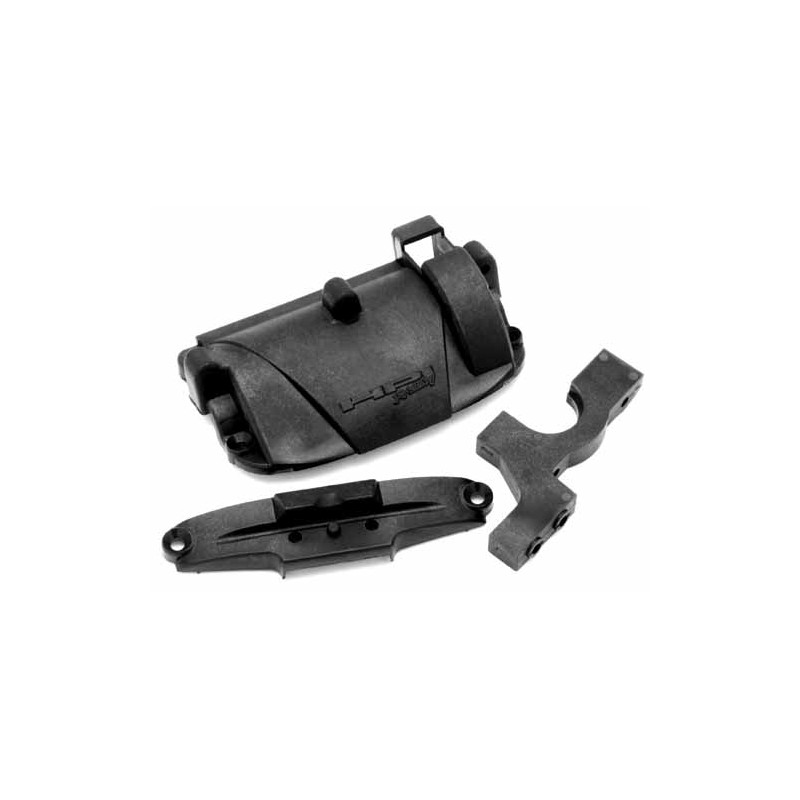 HPI RACING FRONT BULKHEAD SET (PRO 3)