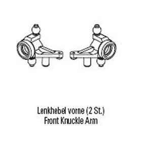 LRP FRONT KNUCKLE ARM