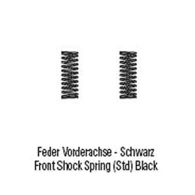 LRP Front Shock Spring (black) - S18 Buggy