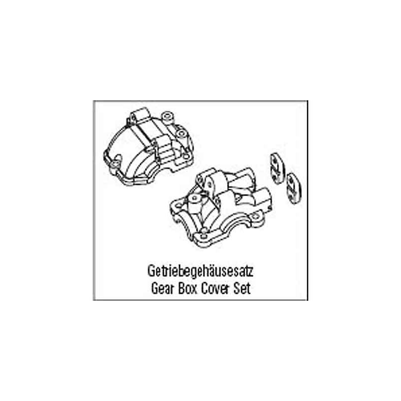 LRP GEAR BOX COVER SET