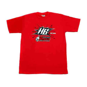 HPI RACING HB/ATSUSHI HARA TEAM T SHIRT (RED/L)