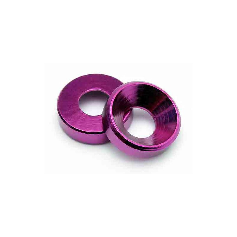 EDIT M5 Cone Washer Purple Finish (10pcs)